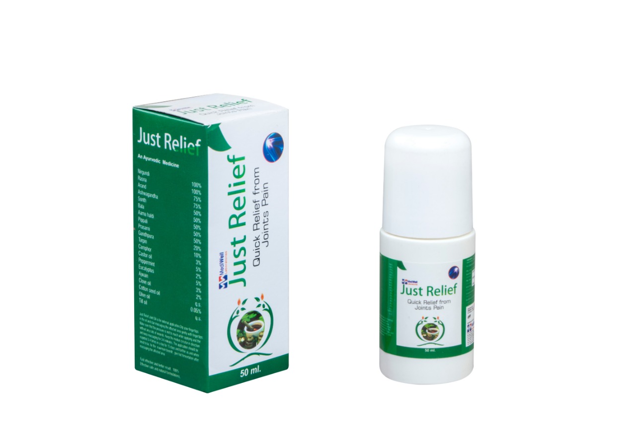 JUST RELIEF OIL - Mediwell Laboratories